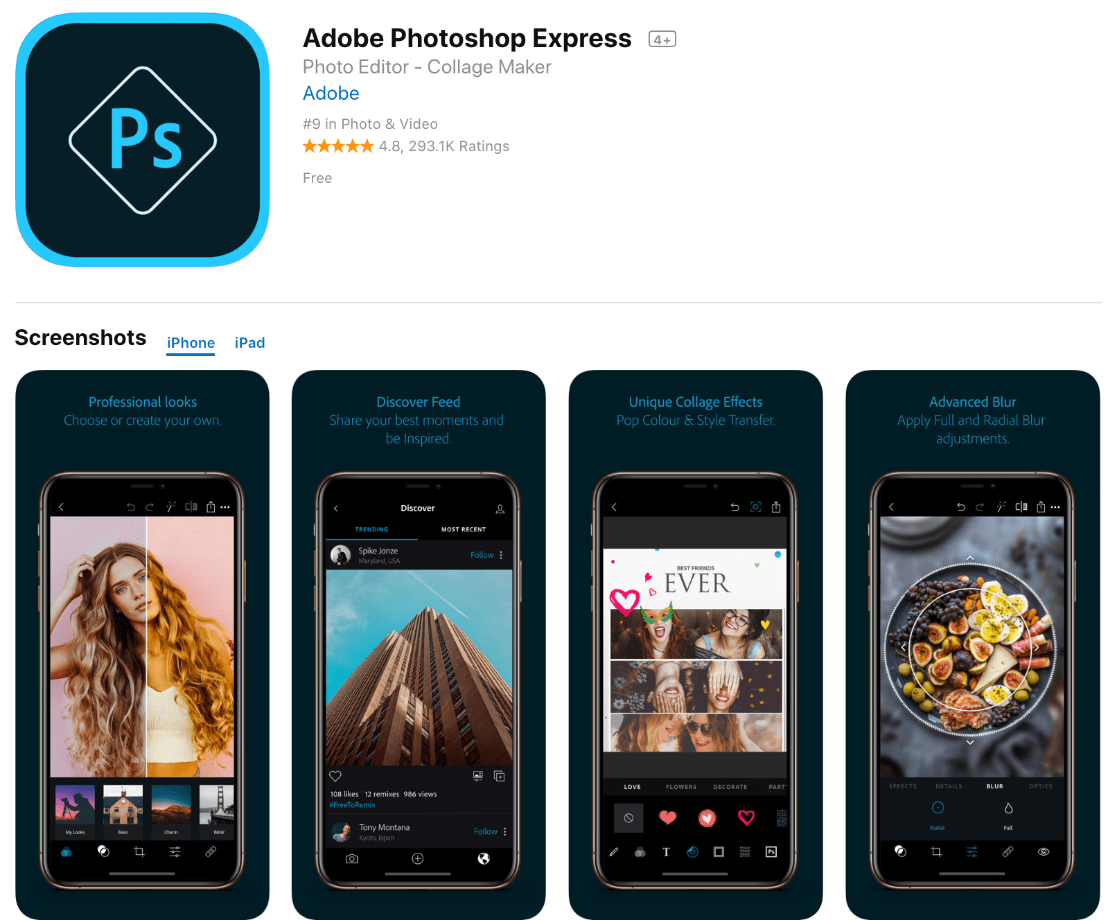 Adobe Photoshop App Free